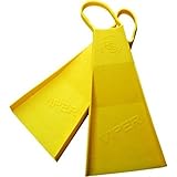 7 pulgadas (17,78 cm) VIPER V7 Hard Point - Aletas de Buceo Negro Negro/Amarillo Talla:Small