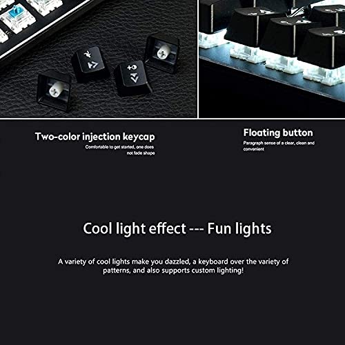 Teclado Mecánico XIXIDIAN con Luz RGB y Conexión USB miniatura 5