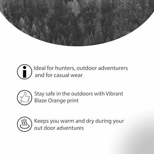 Youth Safety Vest - High Visibility Mesh Safety Vest for mens with Pockets and Zipper - Perfect for Hunting3