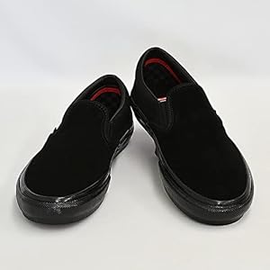 Amazon | [バンズ] VANS スケートスリッポン ブラック/ブラック