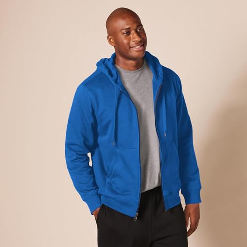 Image of Amazon Essentials Men's Full-Zip Fleece Hoodie Sweatshirt (Available in Big & Tall)