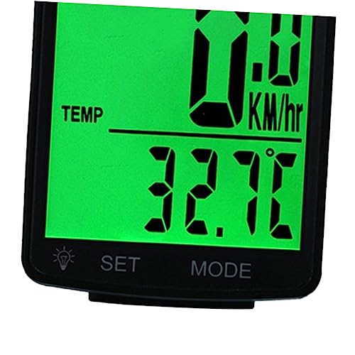 Compteur de vitesse filaire rétro-éclairé Happyyami pour vélo de route - 3