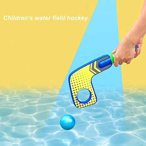 Jeu d'eau complet avec bâtons de hockey sur gazon aquatique