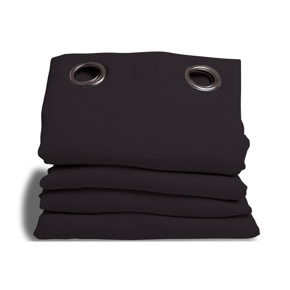 Moondream HM6902047 Noise Insulation/Blackout/Thermal Curtain 145 x 260 cm Cotton, Cotton, Black,40cm x 27cm x 13cm