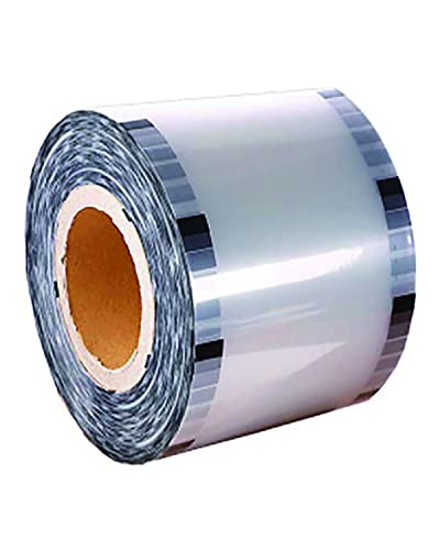 MXBAOHENG Film D'étanchéité Tasse en Plastique (Modèle transparent)PP 1 Rouleau de 3000 Pièces Diamètre 90mm à 95mm Cover