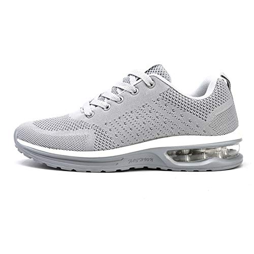 Fexkean Hombre Mujer Zapatillas Deporte Running Zapatos Transpirables Casual Correr Gimnasio Sneakers Deportivas