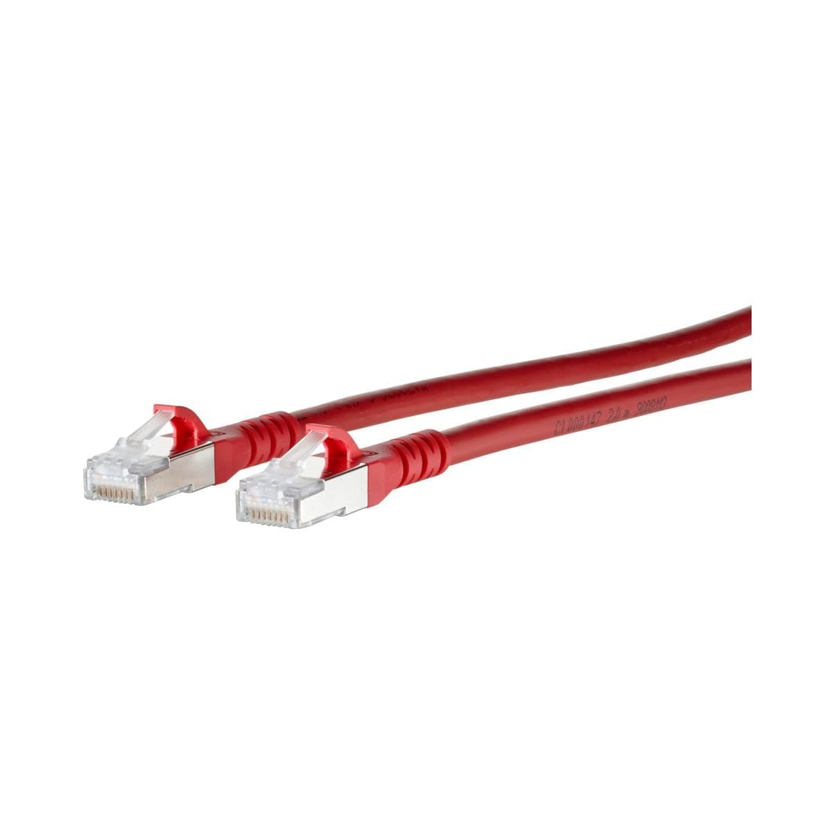 Btr 130845A566-E - Rj45 cavo ethernet (cat. 6, 10 gbit, 500 mhz, s/ftp, 15 m), rosso