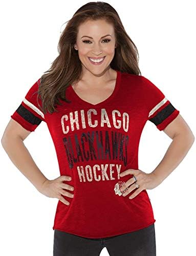 Blackhawks shirt women Clearance