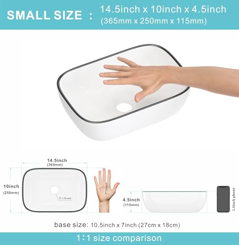 La Mejor Recopilación de Lavabos con borde del mes. 5 Imagen adicional