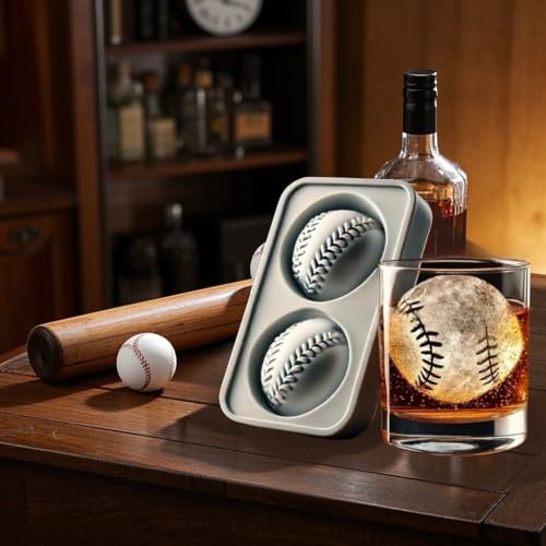 Molde de hielo para bolas de béisbol grande miniatura 4