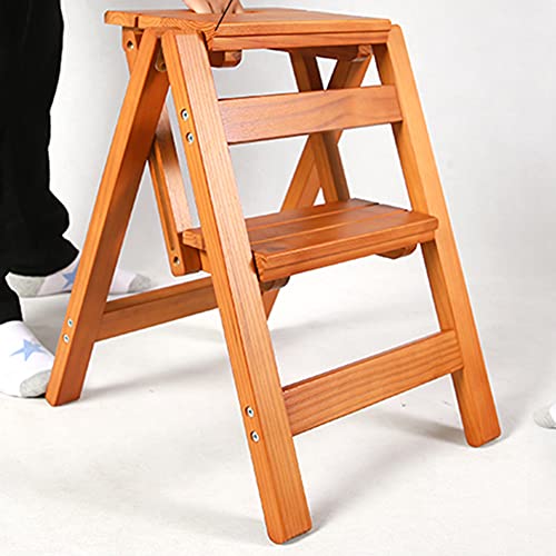 Silla de escalera plegable convertible para ahorrar espacio 5