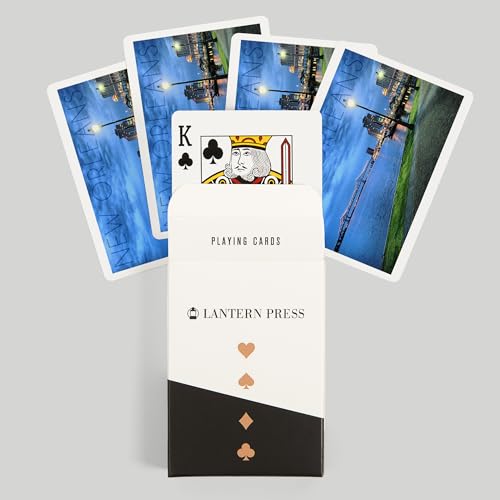 Baraja de Cartas Lantern Press New Orleans Póker miniatura 6
