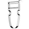 WMF Gourmet dunschiller, pendelmes, 11,5 cm, fruit-groenteschiller, insnijdend, aardappelschiller, Cromargan roestvrij staal gepolijst, vaatwasmachinebestendig, 1 pak