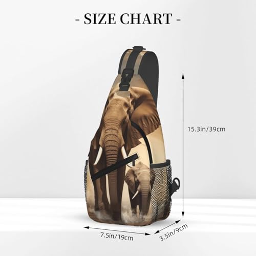 Mochila tipo bandolera Cross Chest Bag para senderismo miniatura 2