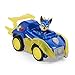 Paw Patrol Mighty Pups Super Paws Deluxe Vehicle with Collectible Figure (Chase)