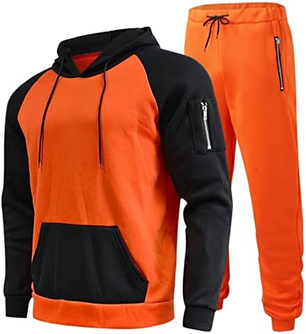 Larisalt Sweatshirts for Men With Designs Men's Tracksuits,2 Piece Hooded Athletic Sweatsuits for Mens Casual Jogging Suits Sets H02