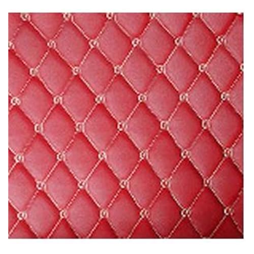 Alfombrilla Antideslizante para Jeep para Wrangler JL 4 Puertas 2022-2018 Esteras para Maletero Especiales Personalizadas Alfombras Duraderas para Impermeables Cubeta De Maletero(Vino Rojo)