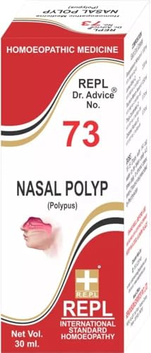 homeopathic Nasal Polyp Advice No 73 (30ml) - by homeoking