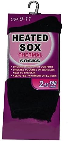 Woman's Heated Sox Thermal Socks 9-11