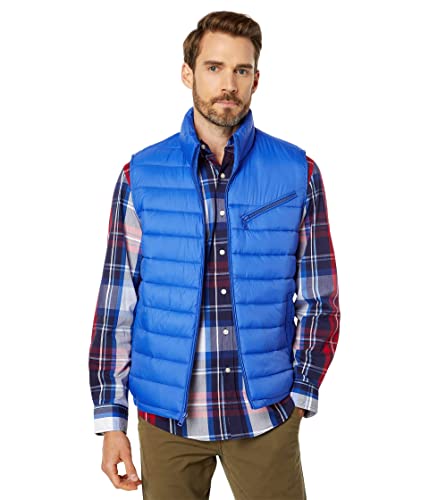 Image of Cole Haan Men's Quilted Puffer Vest With Chest Zip Pocket