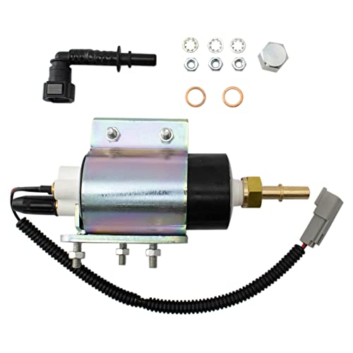 TRQ Externally Mounted Horizontal Electric Fuel Pump Compatible with 1999-2002 Dodge Ram 2500