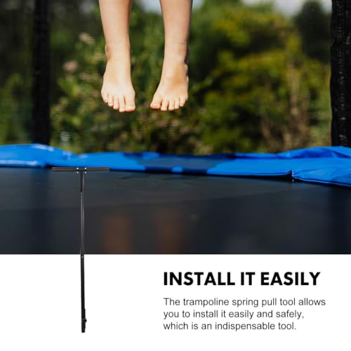 Toddmomy Barra De Manillar para Trampolín De Fitness De Acero Inoxidable Mini Mango Seguro para Niños Y Adultos 47.24X15.74X5.90 Pulgadas Accesorio De Estabilidad para Ejercicio - imagen 8