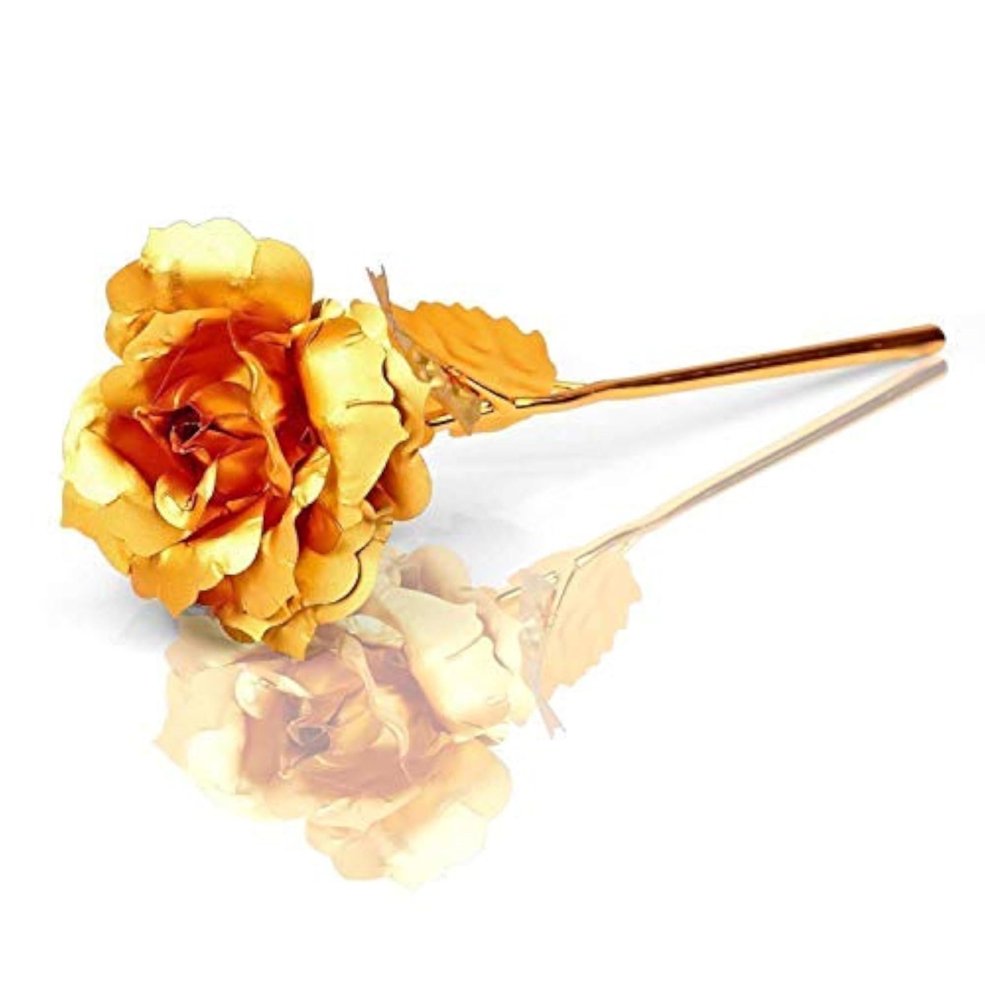 Gold Rose with Gift Box - Perfect Gift for Loved Ones