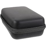 Crovlkeu 1 Pc EVA Hard Shell Recorder Case with Zipper, Padded Protective Carrying Bag for Soprano Descant Recorder, Compact Travel Storage Organizer for Recorder and Cleaning Kit