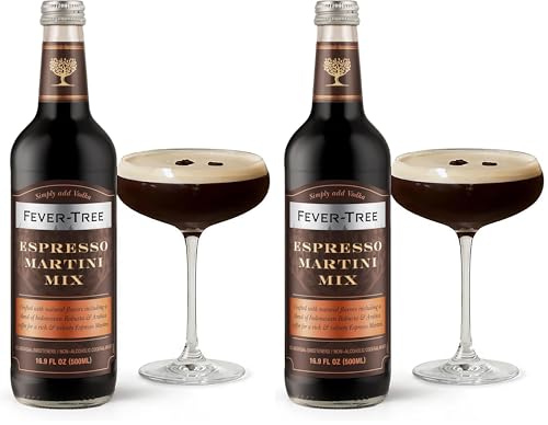 Image of Fever-Tree, Cocktail Mix Espresso Martini, 16.9 Fl Oz (Pack of 2)