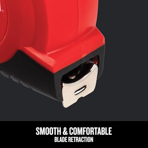 Image of CRAFTSMAN 25-Ft Tape Measure with Fraction Markings, Retractable, Self-Locking Blade (CMHT37225)