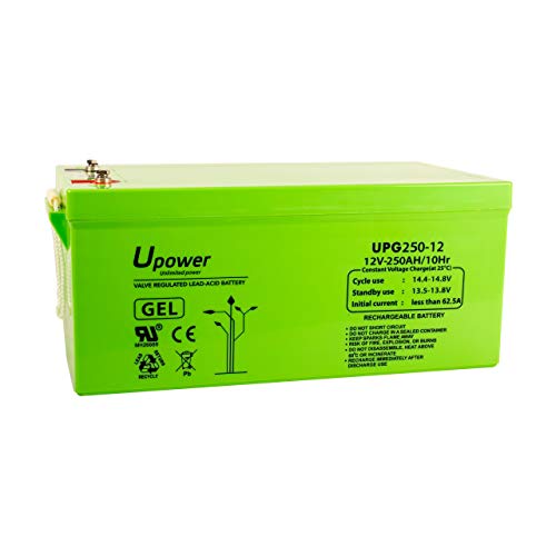 Bateria Plomo Gel 250Ah 12V