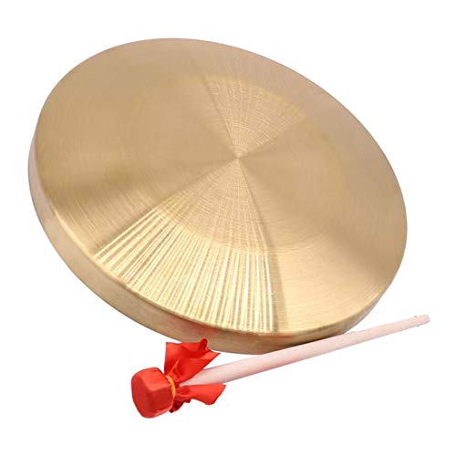 Generic Copper Gong W / Stick Hand Music Percussion Beat Toys - Image 4