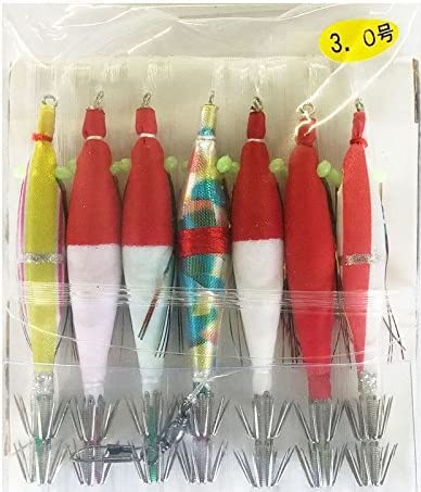 豊後スッテ　7本付き 3号 　2個セット（2袋） イカ釣り　　新品未使 豊後スッテ 7本付き 3号 2個セット（2袋） イカ釣り 新品未