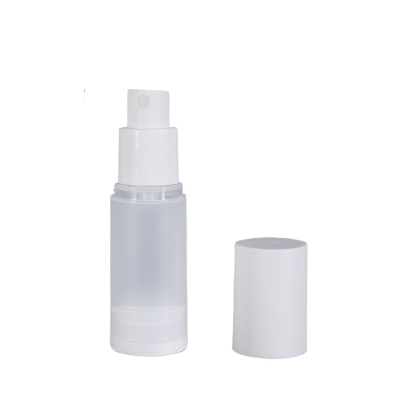 WEOKDFHA Empty Spray Bottle 3pcs Refillable Frosted Empty Vacuum Pump Lotion Bottles Dispenser Plastic Travel Cosmetic Container Portable Spray Bottle