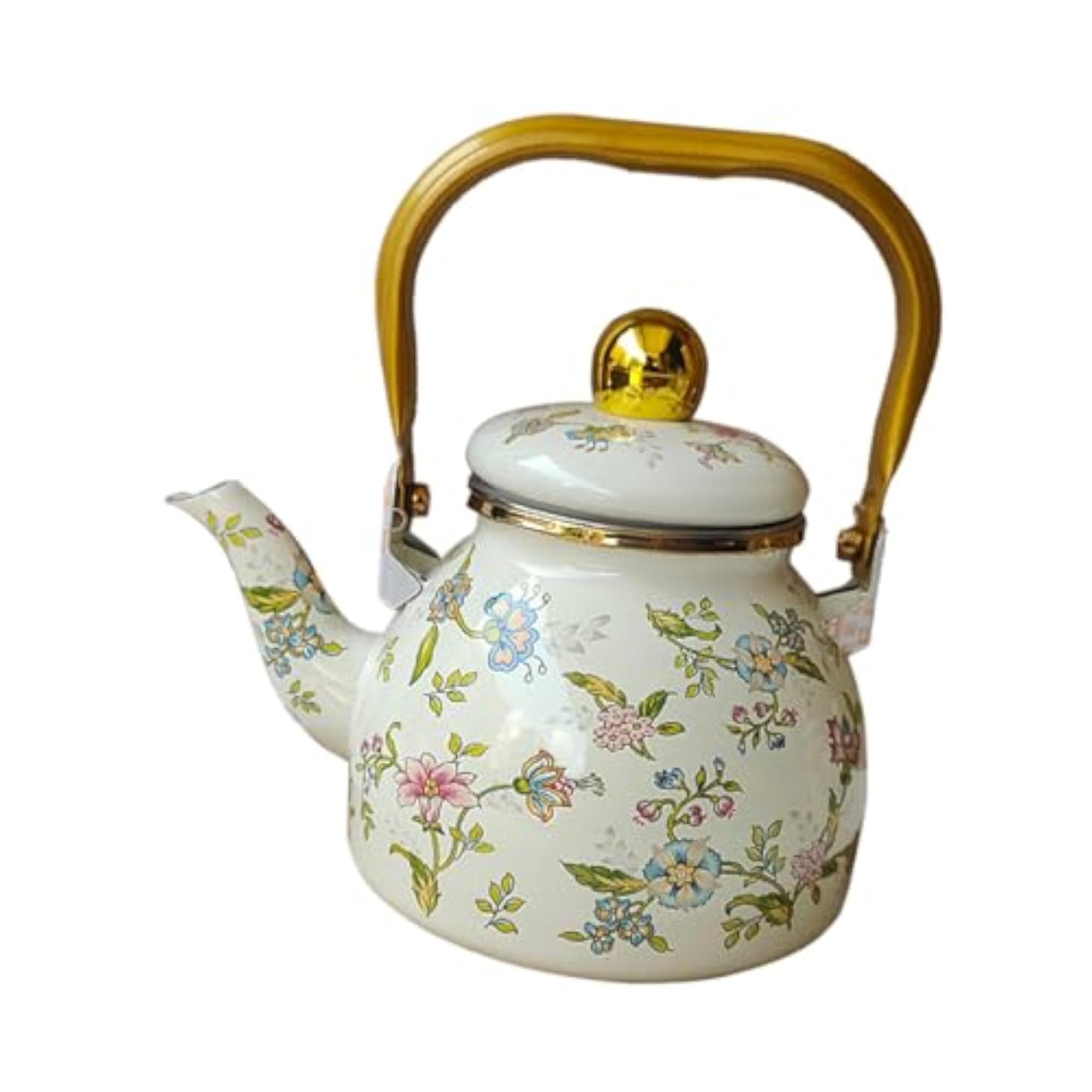Enamel Tea Kettle, Leakproof Juice Water Jug for Home