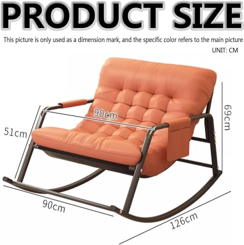 Fauteuil à bascule design ergonomique avec coussin haut de gamme - 3