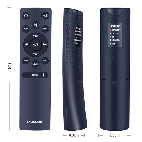 Télécommande barre de son Hisense EN205GH1H solution pour commande cassée