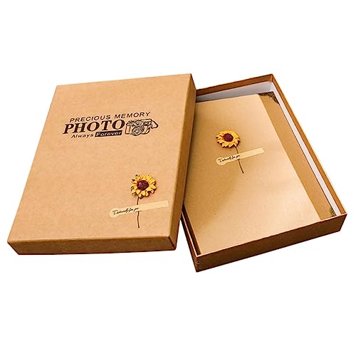 iplusmile スクラップブック アルバム 手作りフォトアルバム 絵風デザイン 結婚式や誕生日の記録に