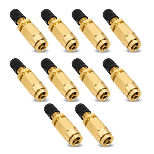 Image of Torque 10 pcs 1 /4 inch Air Inflation Schrader Valve with Push to Connect