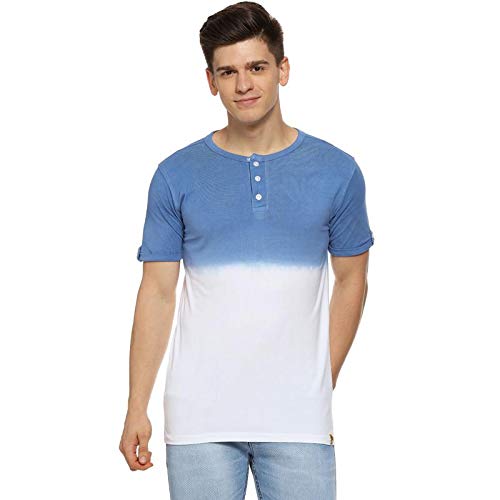 Image of CAHOOT Solid Men Polo Neck Grey, Black T Shirt