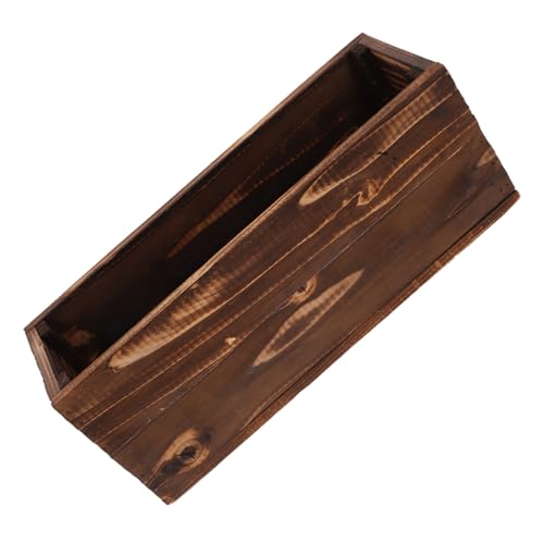 VICASKY Fioriera in Legno Rettangolare Per Piante Da Scatola in Legno Per Contenitore Da Per Erbe Aromatiche Balcone