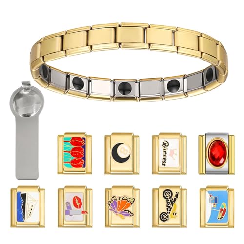 Module d'accessoires de bijoux italiens pour créer son bracelet tendance