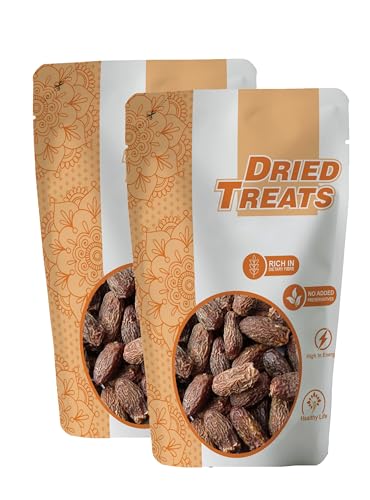 Image of Dried Treats Dried Fruits Nuts And Seeds (Dried Lal Chuara /Lal Sukha Khajoor, 500g (2x250g))