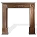 Produktbild Rebecca Mobili Deko Kaminumrandung Braun, Kaminkonsole Shabby Chic, für Wohnzimmer  Maße: 100 x 105 x 21 cm (HxLxB) - Art. RE4862