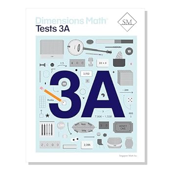 Paperback Dimensions Math Tests 3A | Singapore Math Inc. [Paperback] Book