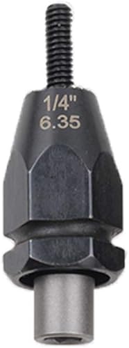 Cabezal de pistola de tuerca de remache de bloqueo automático de 14 (1 unidad) para pistola neumática de tuerca de remache KIARUO