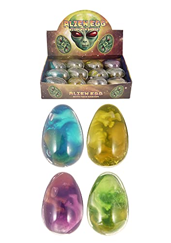 TOYLAND Huevo alienígena con bebé Gemelo en Slime Jelly-M7