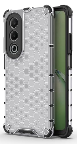 Image of Glasgow Back Case Cover Compatible with [ Oppo K12x 5G ] (Stylish Design) - Transparent