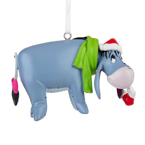Hallmark Eeyore-prydnad, Nalle Puh träd-dekoration, Disney hängande prydnad, julhängande prydnad, gåvor till jul