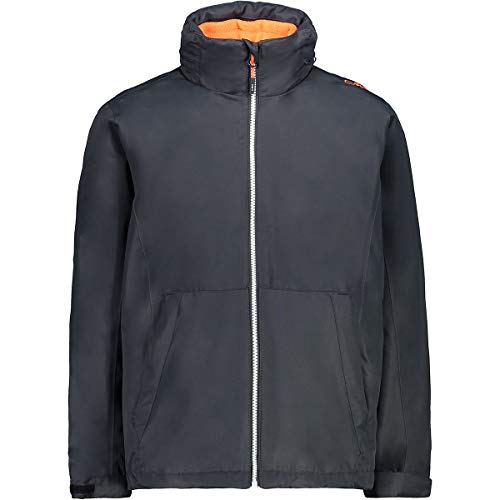 CMP Children's 3-in-1 Twill Jacket with Removable Hood Outdoor Jacket for Children and Teenagers